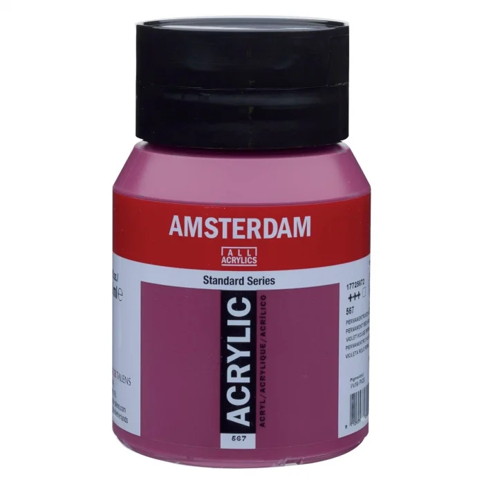 Supertrend Amsterdam Akrilik Boya 500 ml. 567 Permanent Red Violet