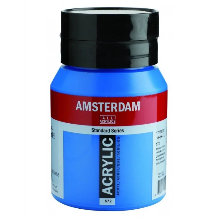 Supertrend Amsterdam Akrilik Boya 500 ml. 572 Primary Cyan