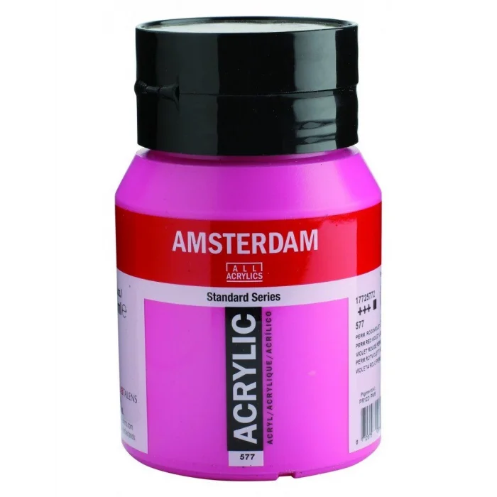Supertrend Amsterdam Akrilik Boya 500 ml. 577 Permanent Red Violet Light