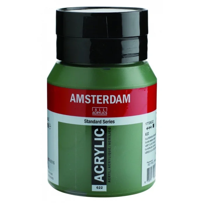 Supertrend Amsterdam Akrilik Boya 500 ml. 622 Olive Green Deep