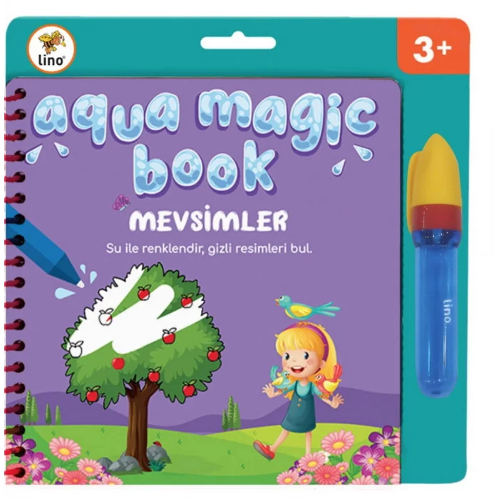 Supertrend Aqua Magic Book Sihirli Boyama Kitabı MEVSİMLER