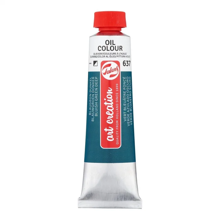 Supertrend Art Creation Yağlı Boya 40 ml. 637 Bluish Green Deep