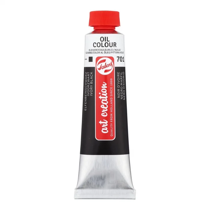 Supertrend Art Creation Yağlı Boya 40 ml. 701 Ivory Black