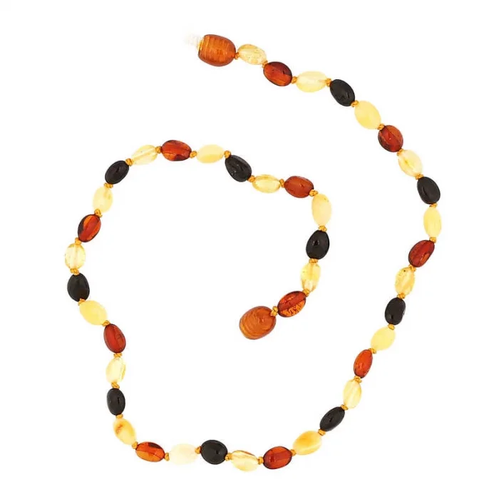 Supertrend Bebek Damla Kehribar Diş Kolye