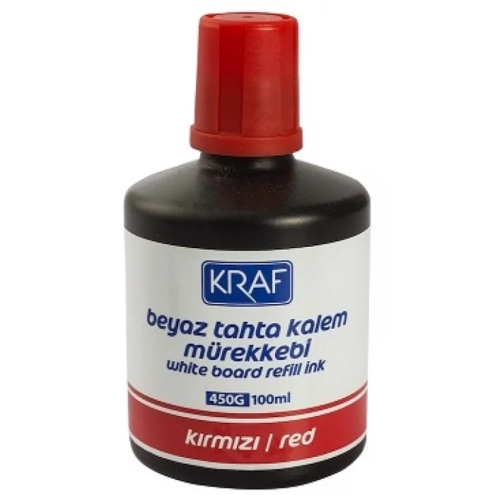 Supertrend Beyaz Tahta Kalemi Mürekkebi 100 ml. KIRMIZI