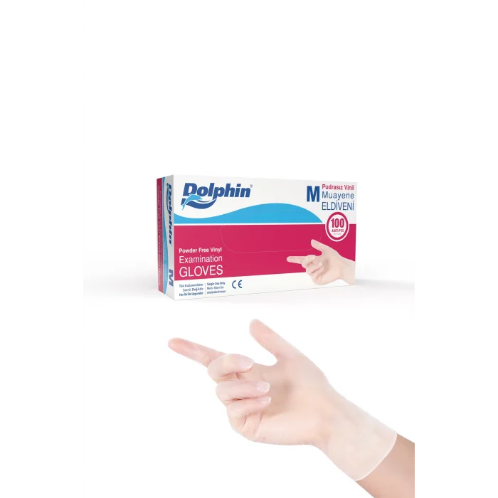 Supertrend Beyaz Vinil Eldiveni Pudrasız M 100 Adet
