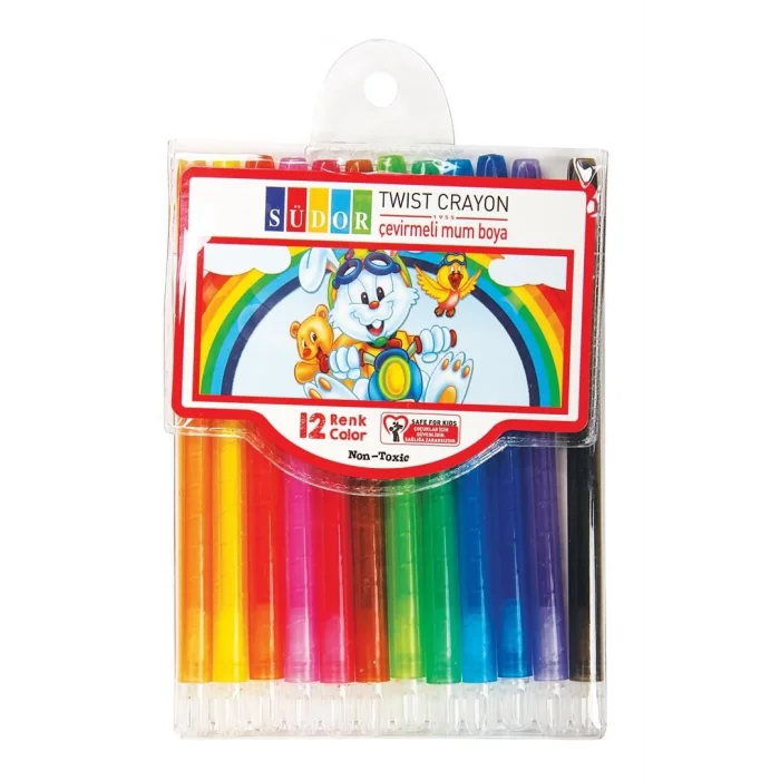 Supertrend Çevirmeli Mum Boya 12 Renk