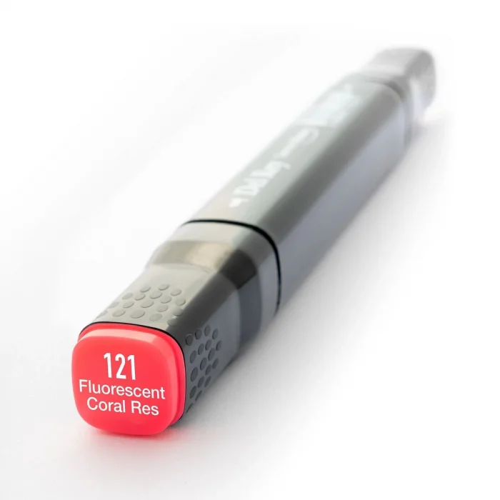 Supertrend Çift Uçlu Çizim Marker Kalemi 121 Fluorescent Coral Red