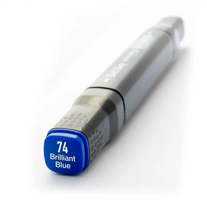 Supertrend Çift Uçlu Çizim Marker Kalemi 74 Brilliant Blue