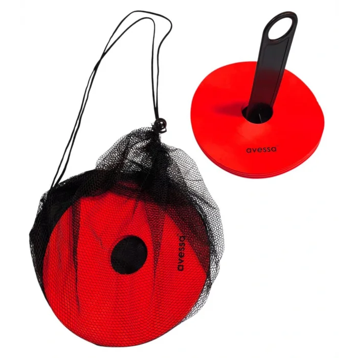 Supertrend Cnk-86 Kauçuk Çanak Seti 10lu Kırmızı