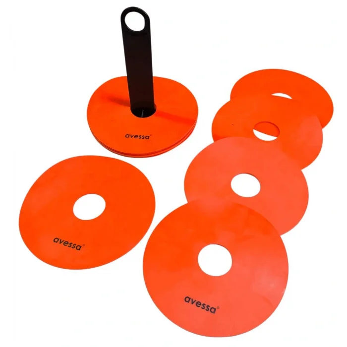 Supertrend Cnk-87 Kauçuk Antrenman Çanağı Seti 10lu Turuncu