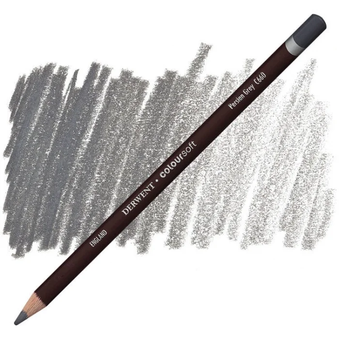 Supertrend Coloursoft Pencil Yumuşak Kuruboya Kalemi C660 Persian Grey