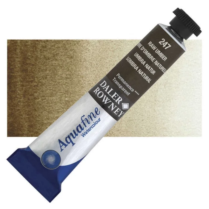Supertrend Aquafine Tüp Sulu Boya 8 ml. 247 RAW UMBER