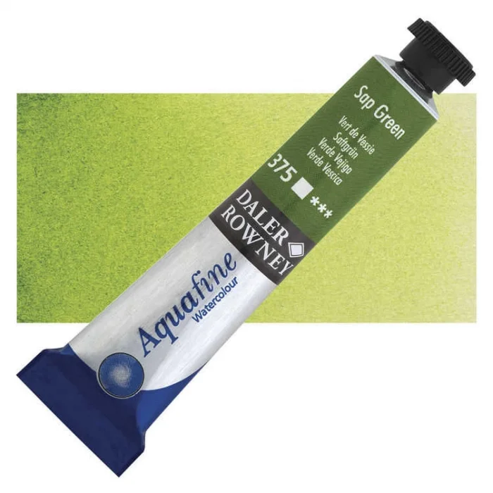 Supertrend Aquafine Tüp Sulu Boya 8 ml. 375 SAP GREEN