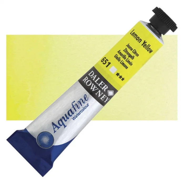 Supertrend Aquafine Tüp Sulu Boya 8 ml. 651 LEMON YELLOW