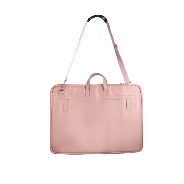 Supertrend Deri Proje Resim Çantası 40x55 cm. PASTEL PEMBE