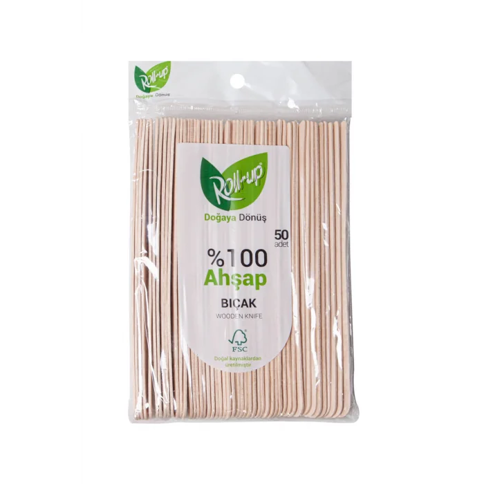 Supertrend Doğa Dostu Ahşap Bıçak 50li