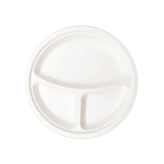 Supertrend Doğa Dostu Tabak 26cm 3 Gözlü 10lu