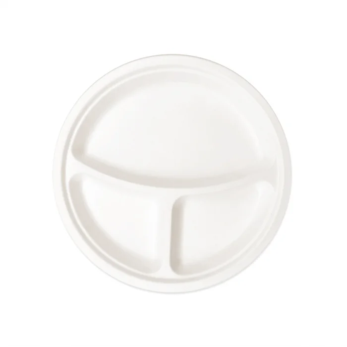 Supertrend Doğa Dostu Tabak 26cm 3 Gözlü 25li