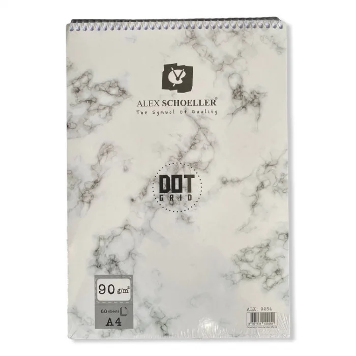 Supertrend Dot Grid Noktalı Eskiz Çizim Defteri 90 gr. A4 60 yp.