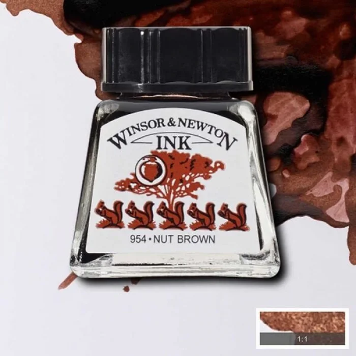 Supertrend Drawing Ink Çizim Mürekkebi 14 ml. 441 Nut Brown