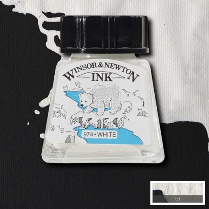 Supertrend Drawing Ink Çizim Mürekkebi 14 ml. 702 White