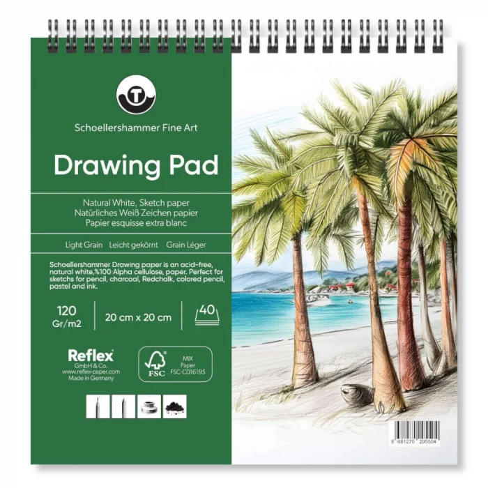 Supertrend Drawing Pad Eskiz Çizim Defteri 120 gr. 20x20 cm. 40 Yaprak