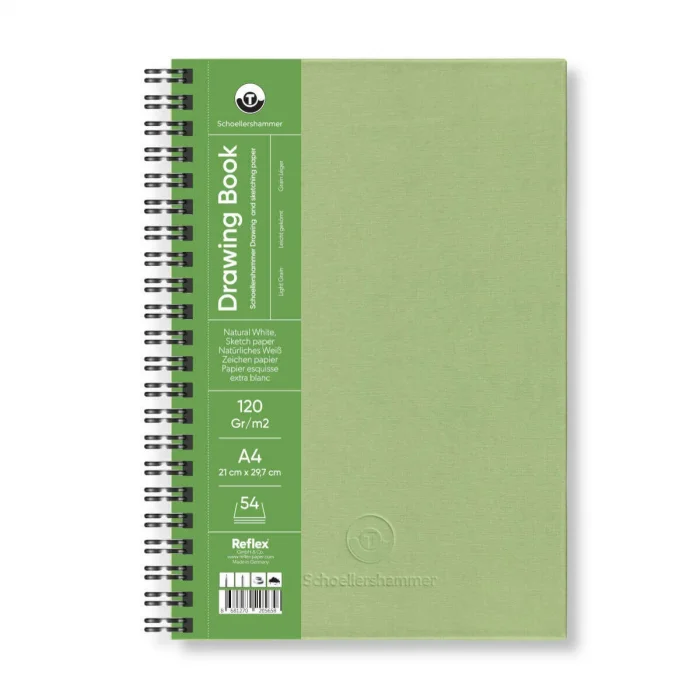 Supertrend Drawing Pad Sert Kapak Eskiz Çizim Defteri 120 gr. A4 54 yaprak YEŞİL