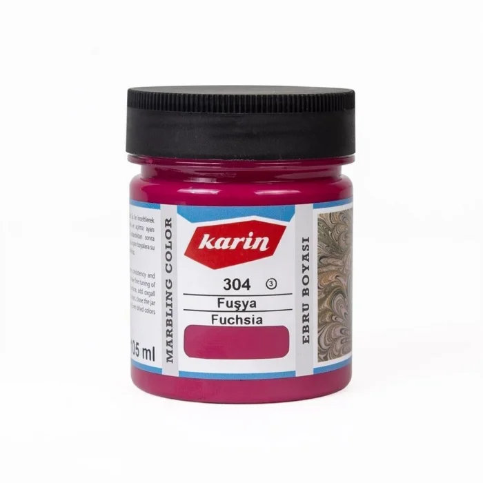 Supertrend Ebru Boyası 105 ml. 304 Fuşya