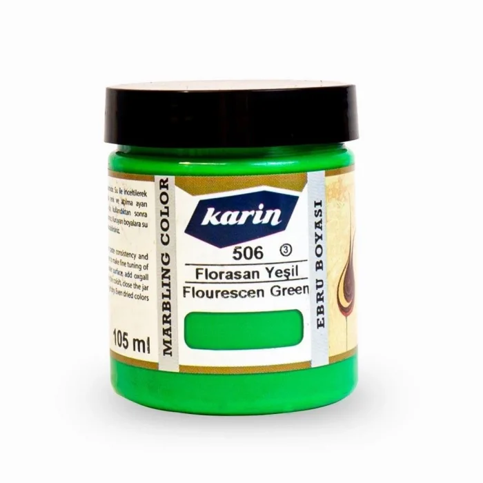 Supertrend Ebru Boyası 105 ml. 506 Florasan Yeşil