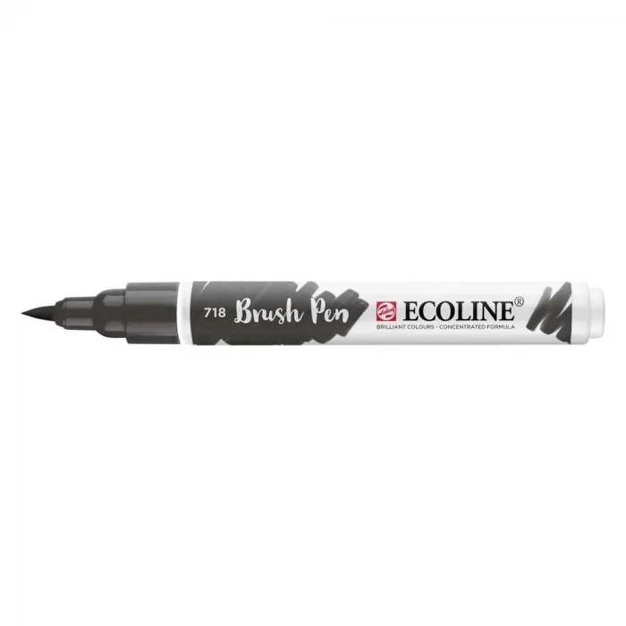 Supertrend Ecoline Brush Pen Fırça Uçlu Kalem 718 Warm Grey