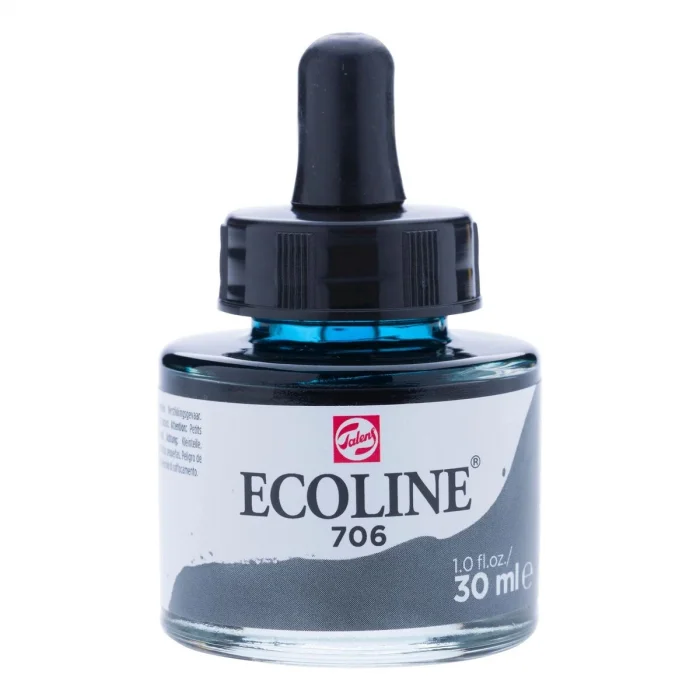 Supertrend Ecoline Sıvı Suluboya 30 ml. 706 Deep Grey