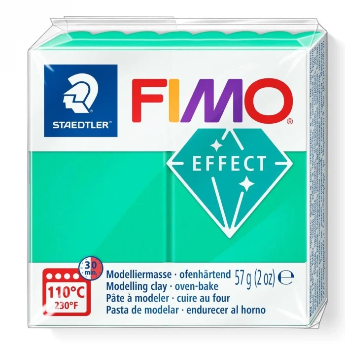 Supertrend Fimo Effect Polimer Kil 504 Green (Transparan)