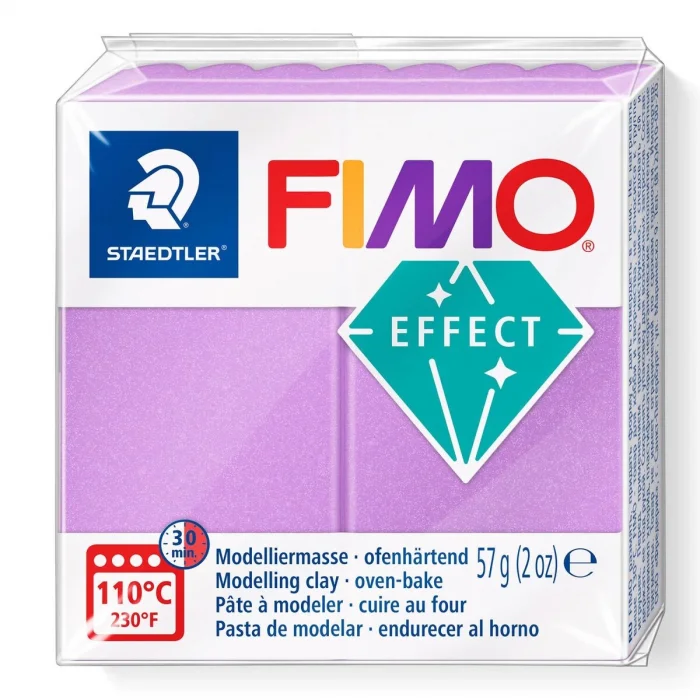 Supertrend Fimo Effect Polimer Kil 607 Sedefli Leylak