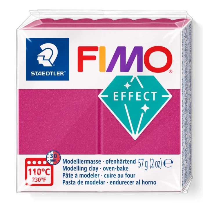 Supertrend Fimo Effect Polimer Kil T21 Metallic Bordeaux