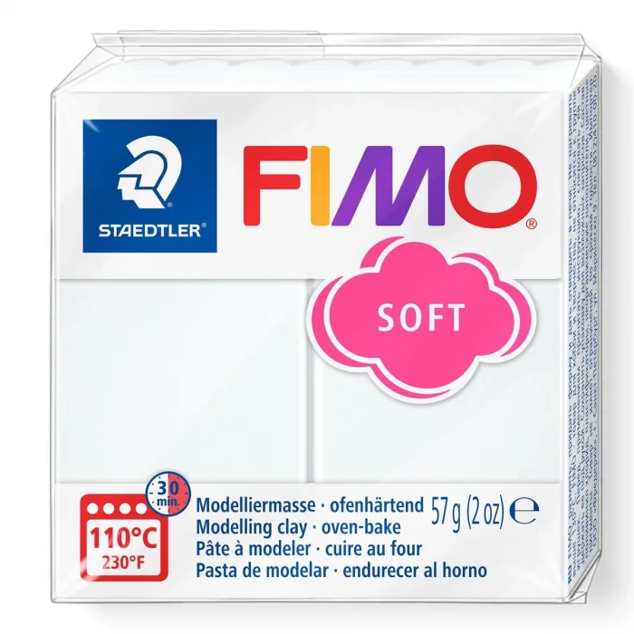 Supertrend Fimo Soft Polimer Kil 0 White