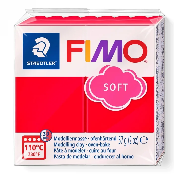 Supertrend Fimo Soft Polimer Kil 24 Indian Red