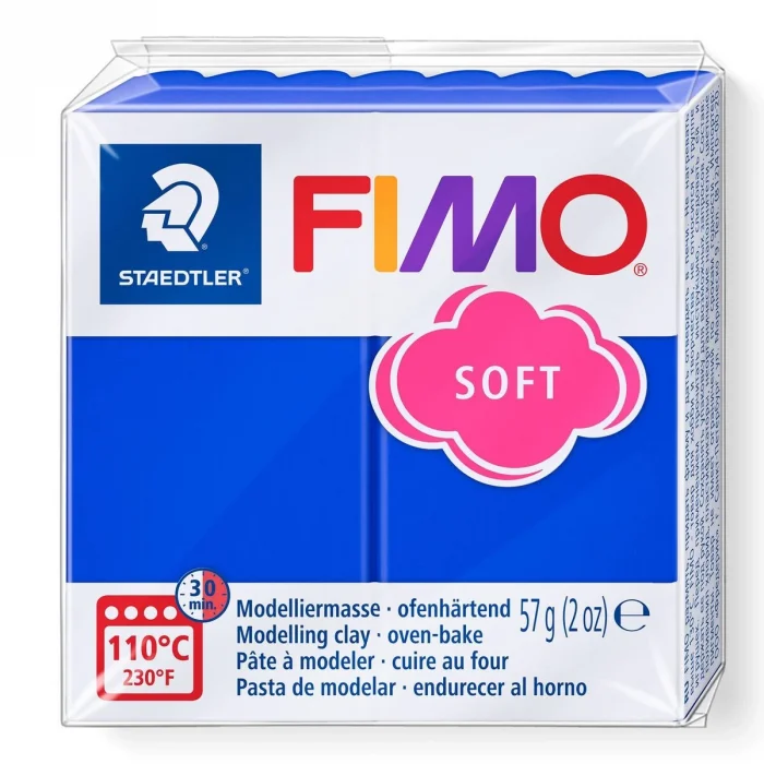 Supertrend Fimo Soft Polimer Kil 33 Brilliant Blue