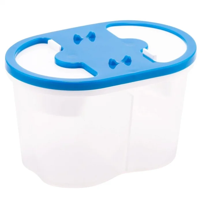 Supertrend Fırça Yıkama Su Kabı 2 Bölmeli Mavi