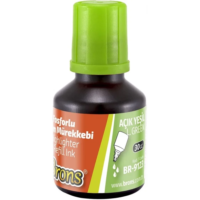 Supertrend Fosforlu Kalem Mürekkebi 30 cc. Açık Yeşil