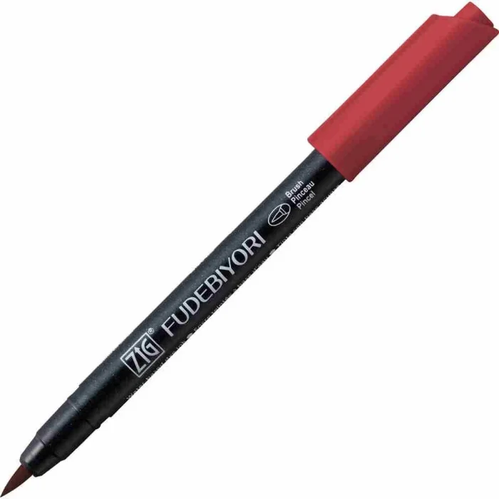 Supertrend Fudebiyori Brush Pen Fırça Uçlu Kalem 260 DEEP RED