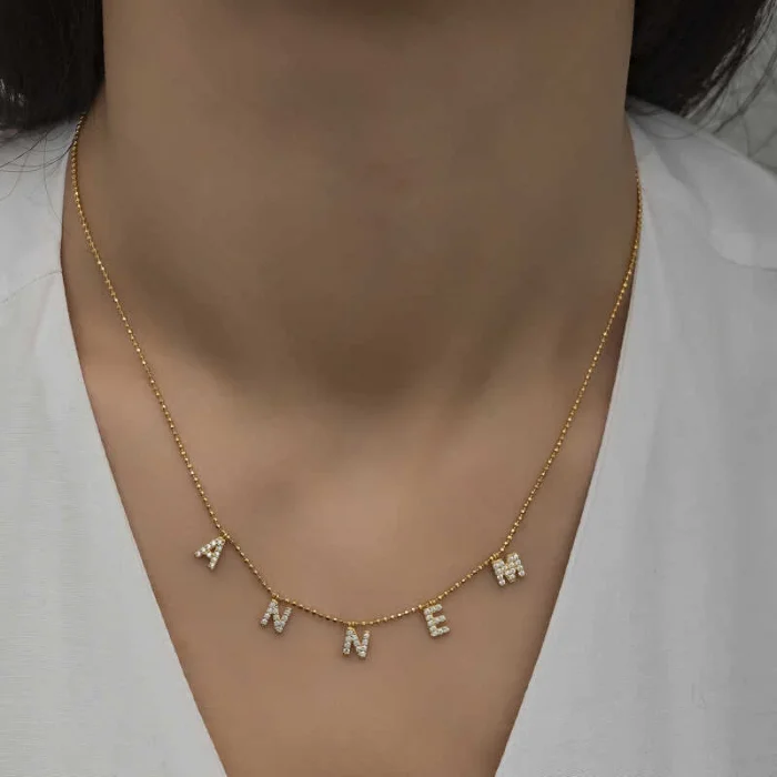 Supertrend ​gümüş Gold Annem Yazılı Bayan Kolye