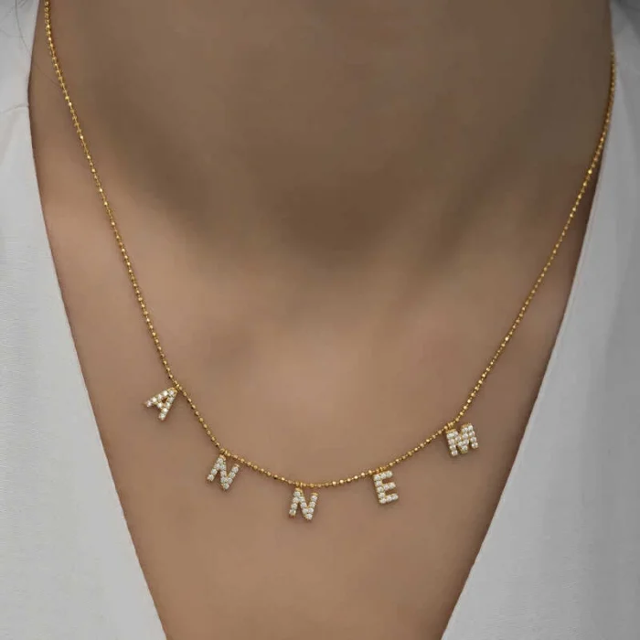 Supertrend ​gümüş Gold Annem Yazılı Bayan Kolye