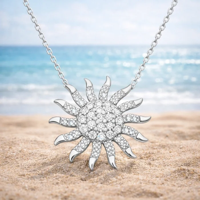 Supertrend ​gümüş Güneş Bayan Kolye