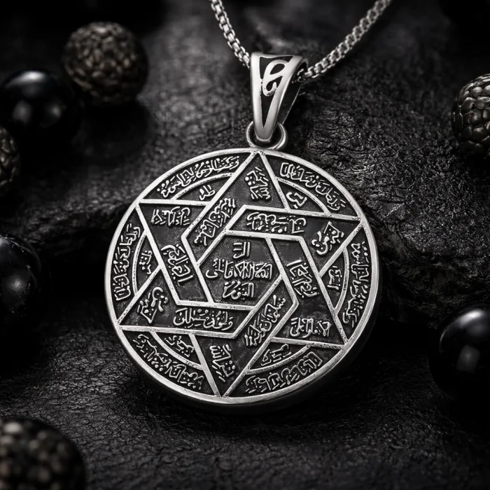 Supertrend Gümüş İsmi Azam Duası Kolye