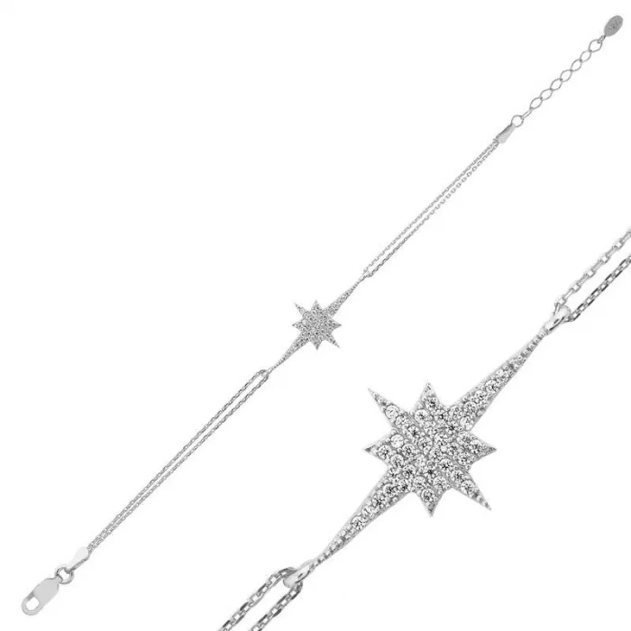 Supertrend Gümüş Kutup Yıldızı Bayan Bileklik