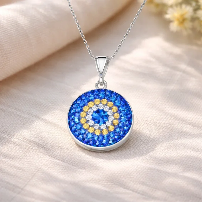 Supertrend Gümüş Nazar Bayan Kolye