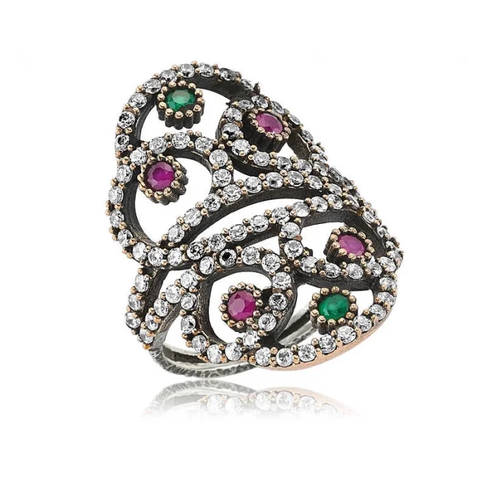 Supertrend Gümüş Otantik Bayan Yüzük