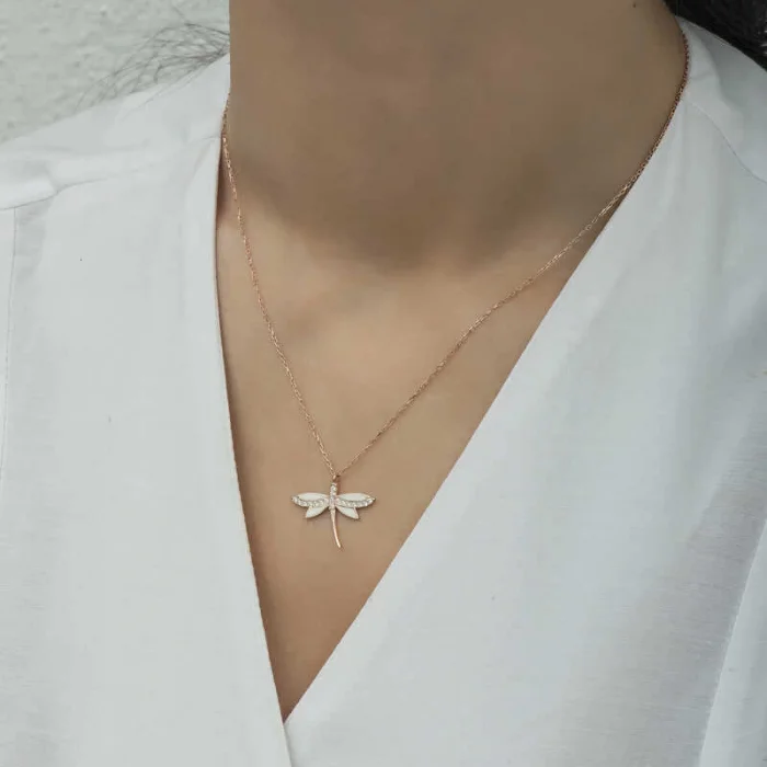 Supertrend Gümüş Rose Yusufçuk Bayan Kolye