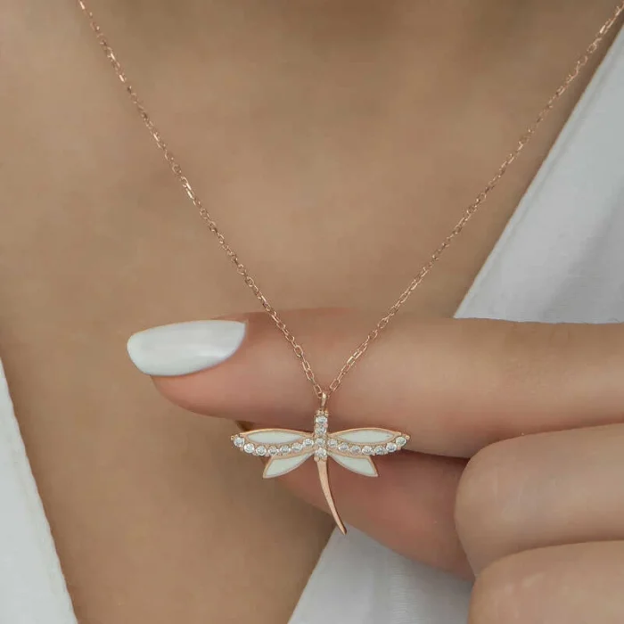 Supertrend Gümüş Rose Yusufçuk Bayan Kolye